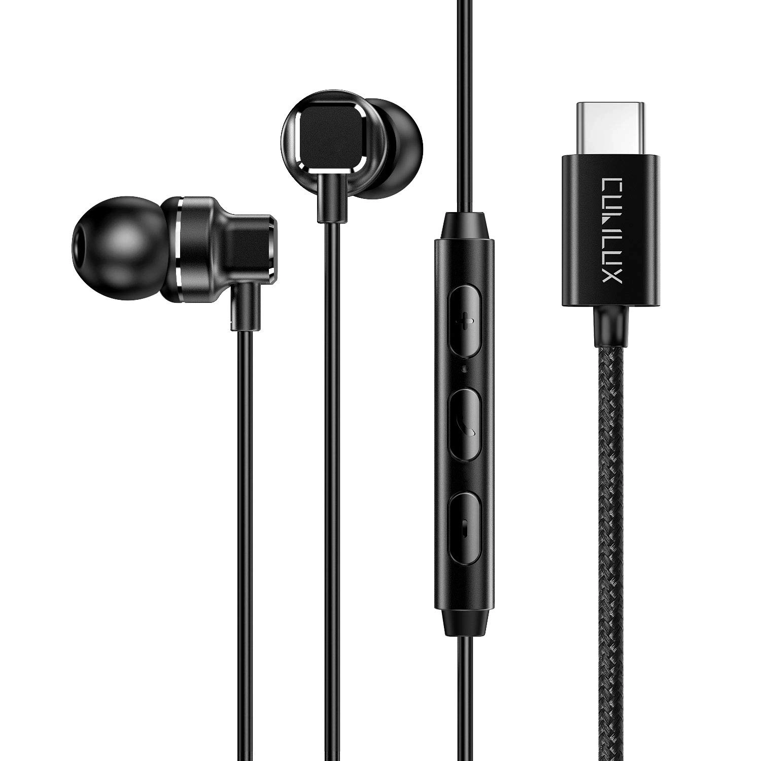 Cubilux USB C Headphones Wired Earbud