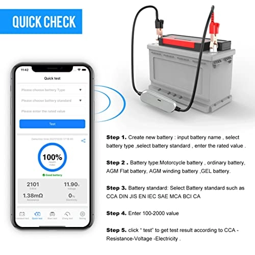 Battery Load Tester - 6V–12V