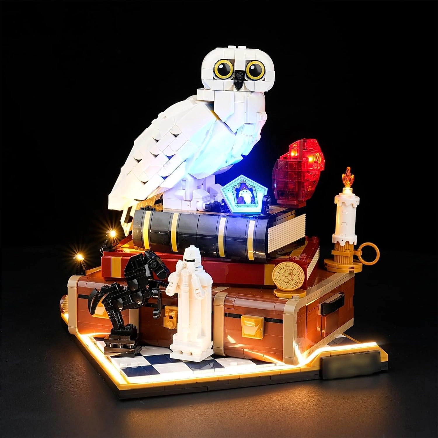 Mililier Light Kit for Lego Sorcerer’s Stone 76466 - LED lighting USB Battery