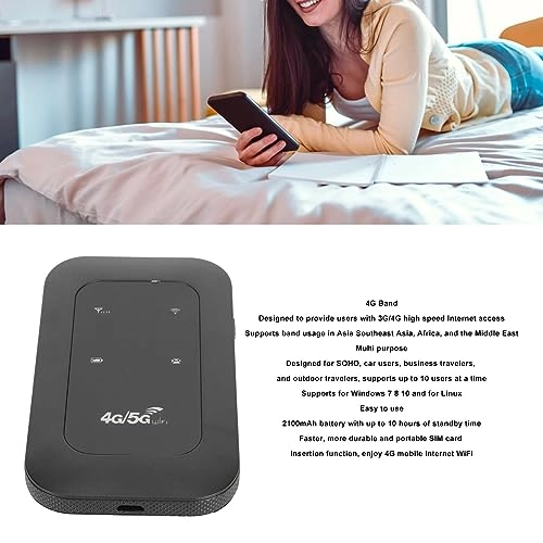 Mobile WiFi Hotspot - 4G LTE 150Mbps 50Mbps