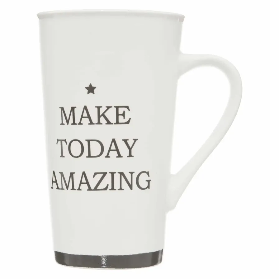 New Bone China Mug - 0.5 Liter
