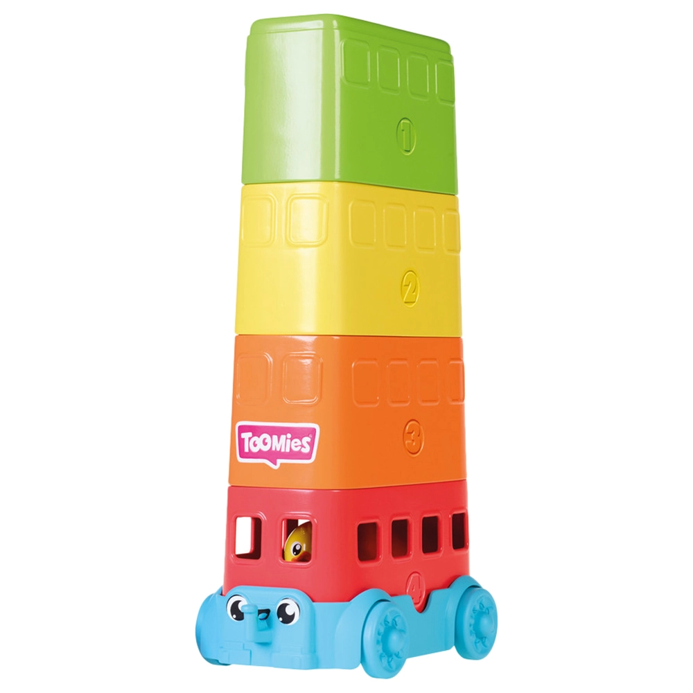Tomy Toomies Stacker Decker Bus - Suitable for 12 months and above
