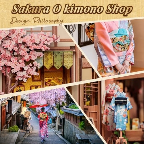 Book Nook Kit - Sakura Kimono Shop