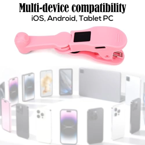 Smart Phone Auto Clicker - Speed Adjustable Anti-Slip Clip iPhone iPad Android