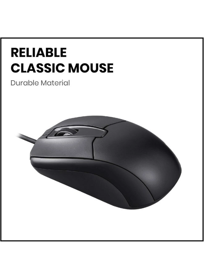 PERIMICE-209 3-Button Optical Mouse - USB
