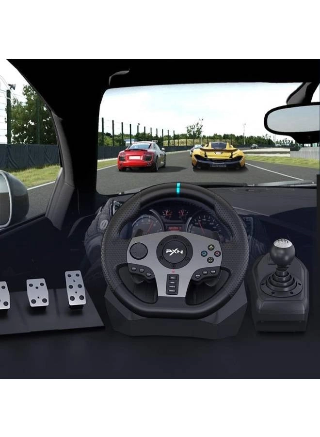 V9 Racing Wheel & Pedals
