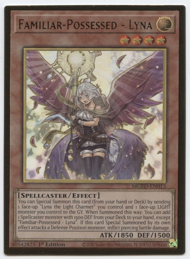 Yu-Gi-Oh! Familiar-Possessed Lyna MGED-EN013
