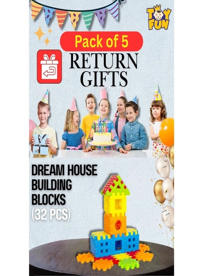 Dream House Building Toy Blocks - 32 pcs