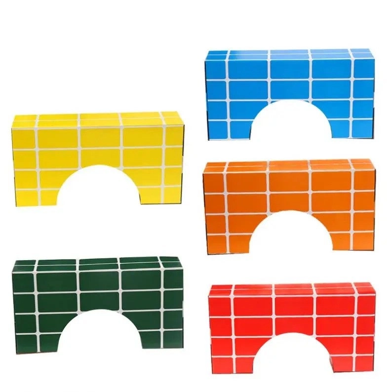 Paper Brick Building Blocks - 10 pcs