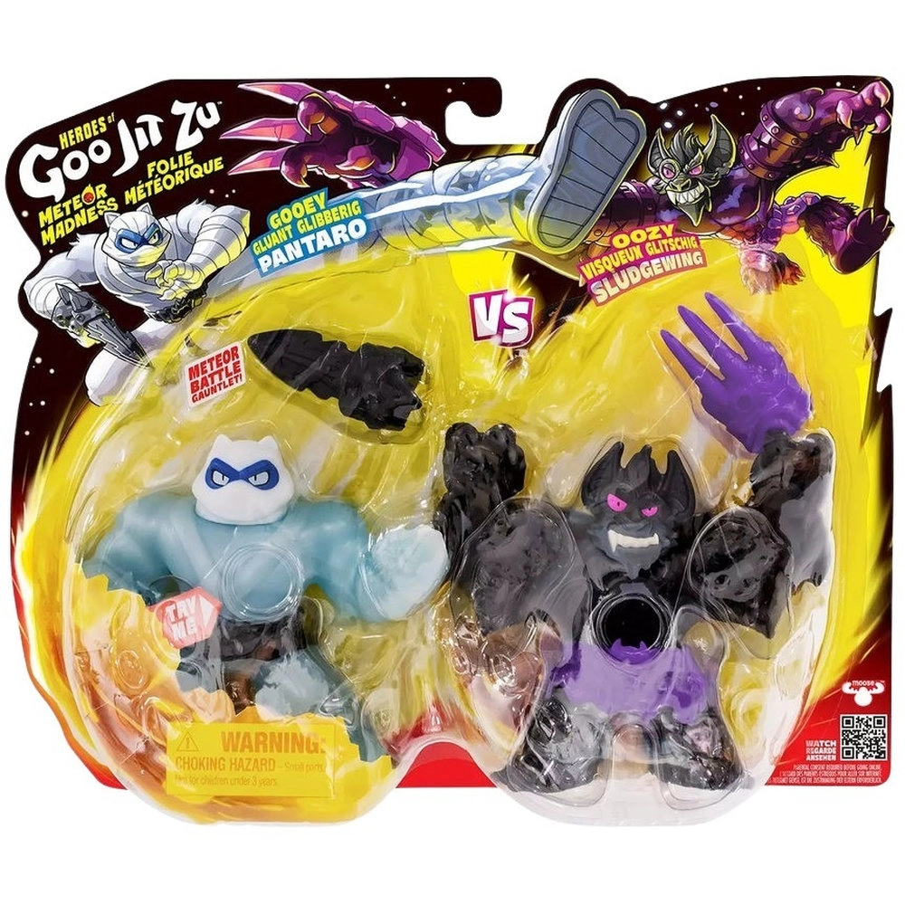 Goo Jit Zu Meteor Madness - Pantaro + Sludgewing (43026) 2 pcs