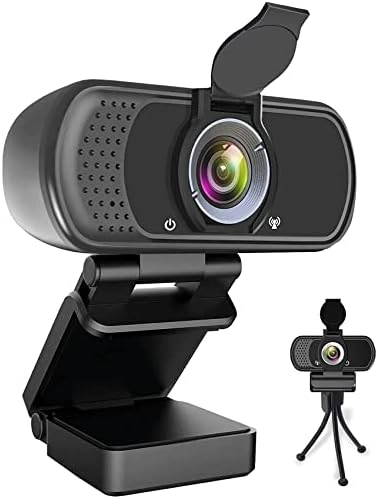 HZQDLN Webcam 1080P - 110 Degree Microphone