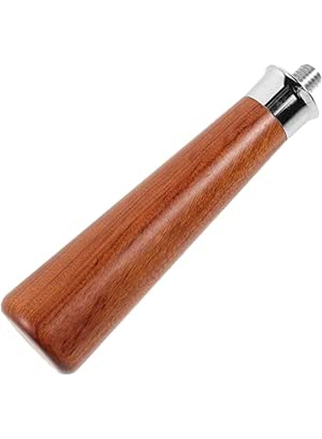 NUOBESTY Portafilter Handle - Wooden Metal Light Brown