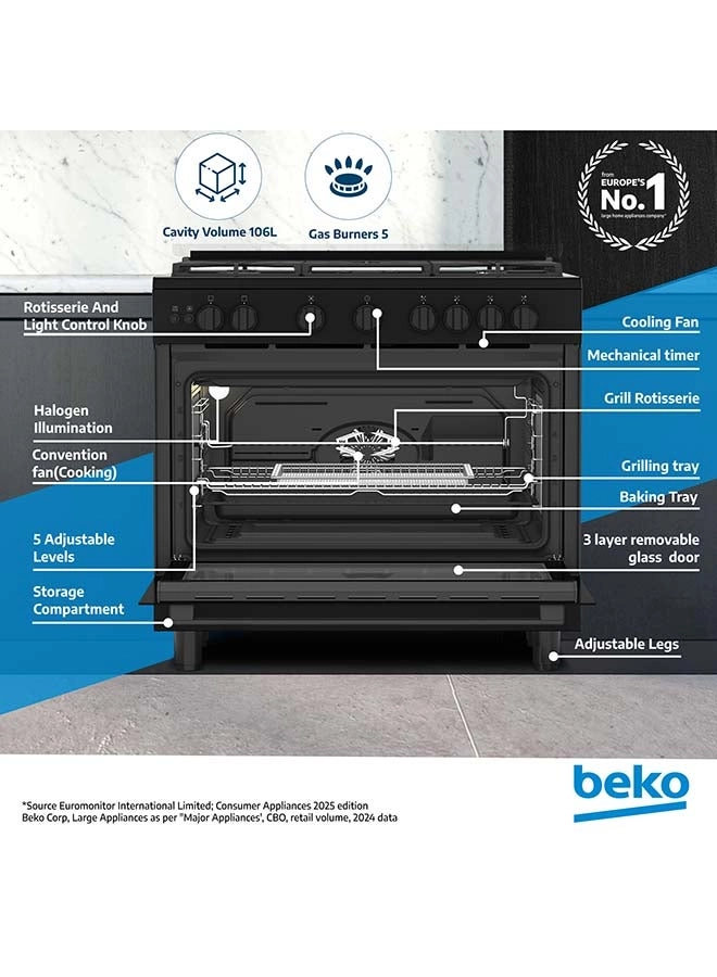 BGGR11127GBA GAS Cooker