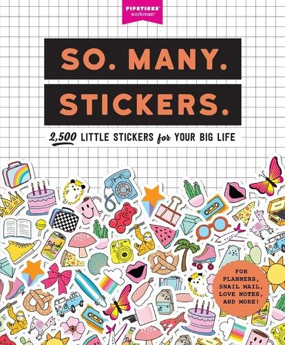 Workman Publishing So Many Stickers Sticker Book 2500 pcs