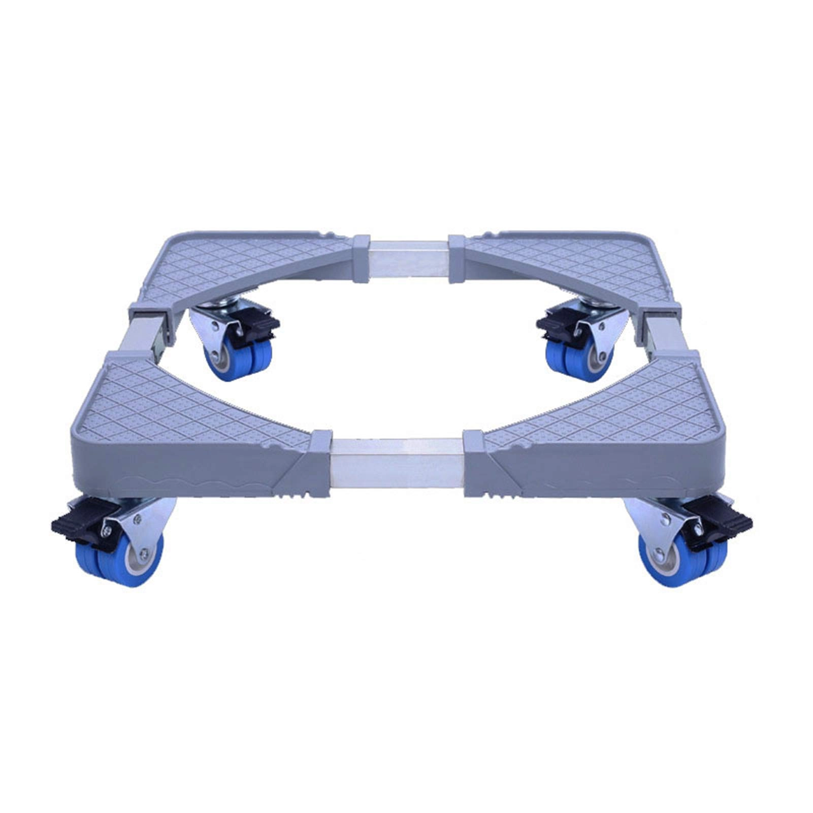 nccMjt Adjustable Washing Machine Base - 4 Movable Locking Wheels 200KG Load
