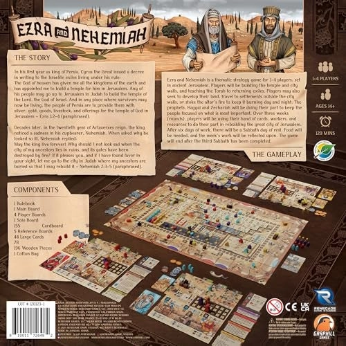 Ezra & Nehemiah: Rebuild The Great City of Jerusalem - Card-Driven Game