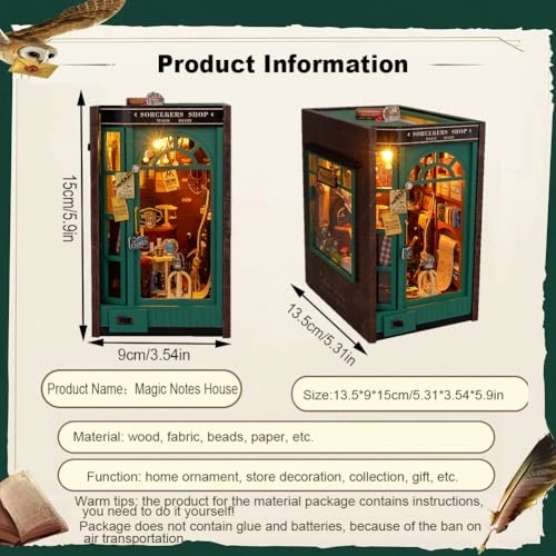 Magic House - 3D Mini Dollhouse Musical Movement