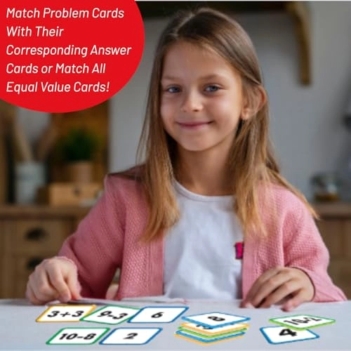 Math Memory - Addition and Subtraction - 4 & up 60 pieces