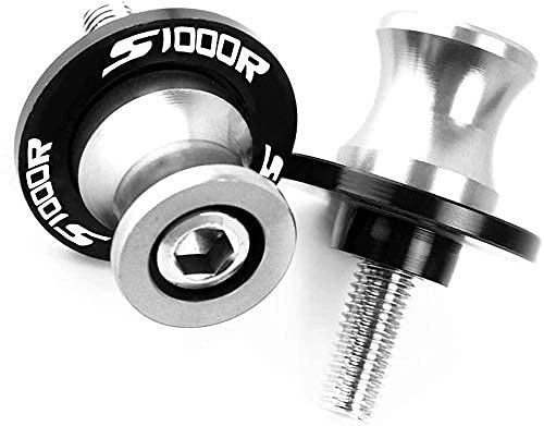 Swingarm Spools - 8MM Silver CNC Aluminum