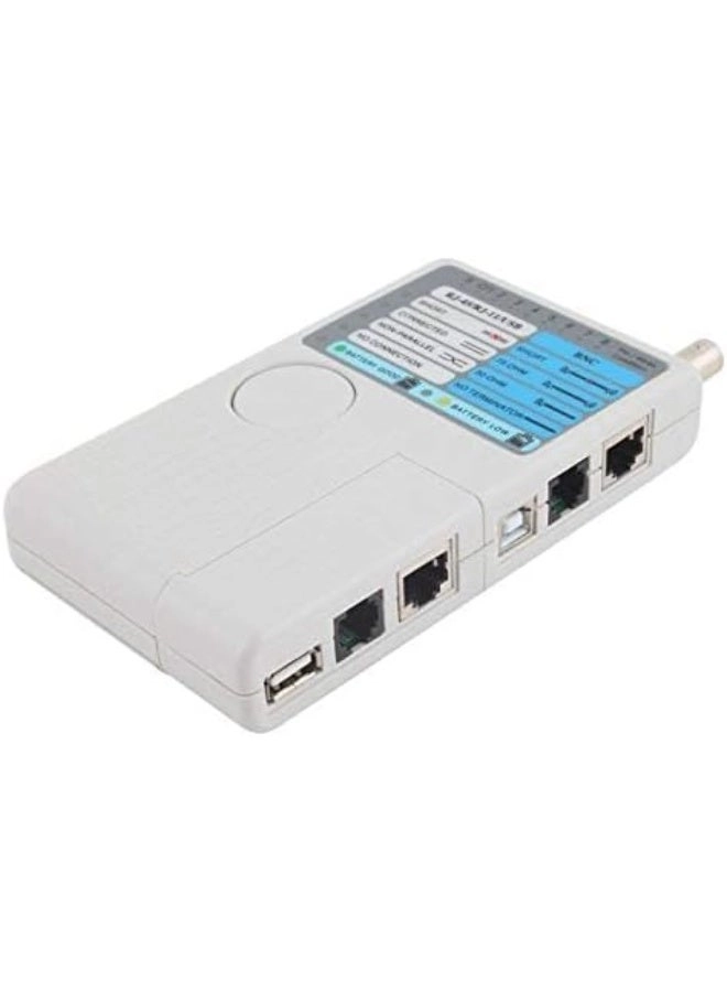 Lan Checker - RJ-45 RJ-11 BNC 1394 USB Local or remote test mode