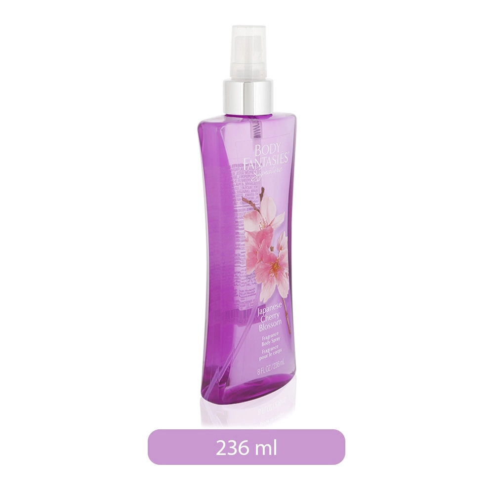 Body Fantasies Signature Japanese Cherry Blossom Fragrance Body Spray - 236 ml Japanese Cherry Blossom