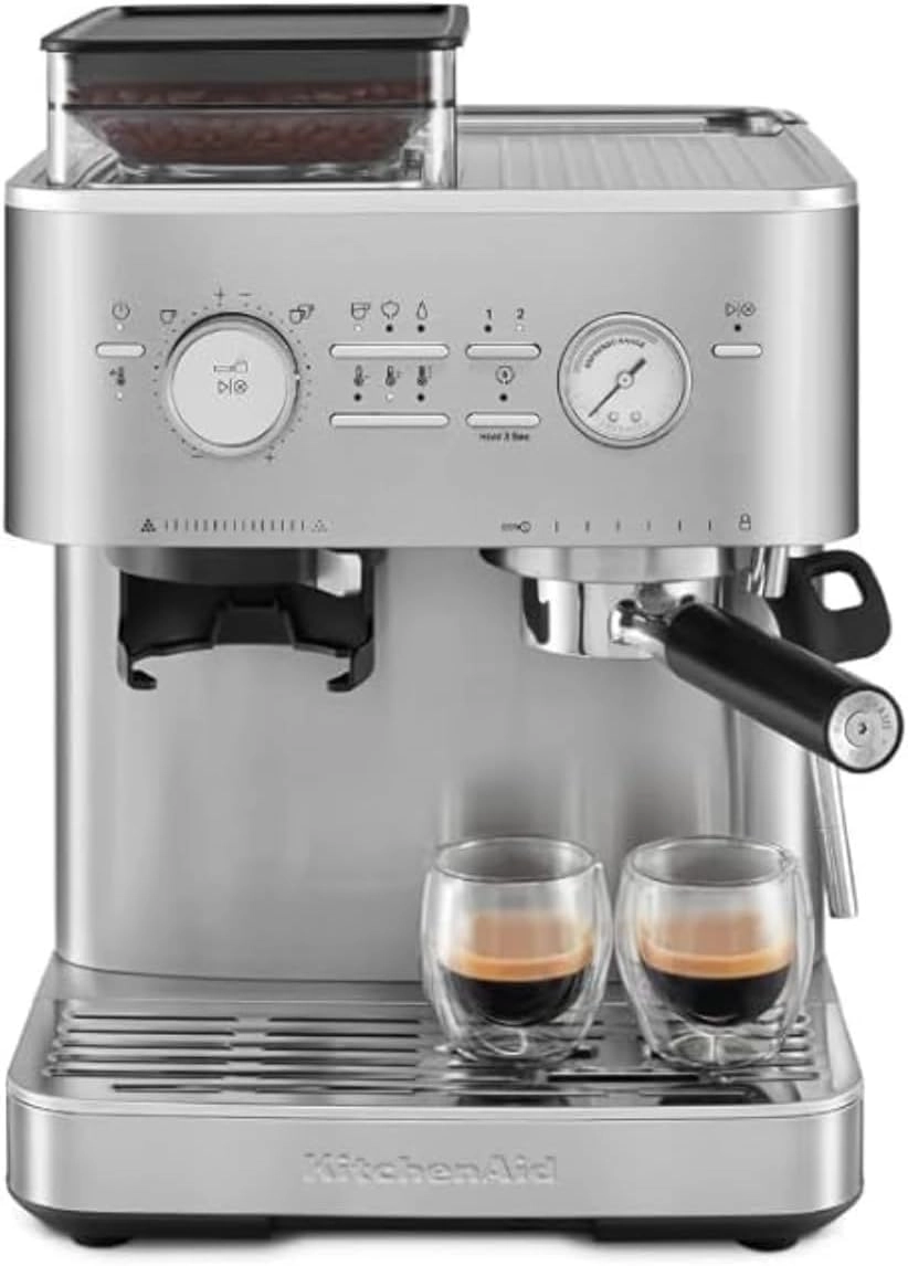Semi Automatic - Conical Burr Grinder Steam Wand 5KES6551BSX