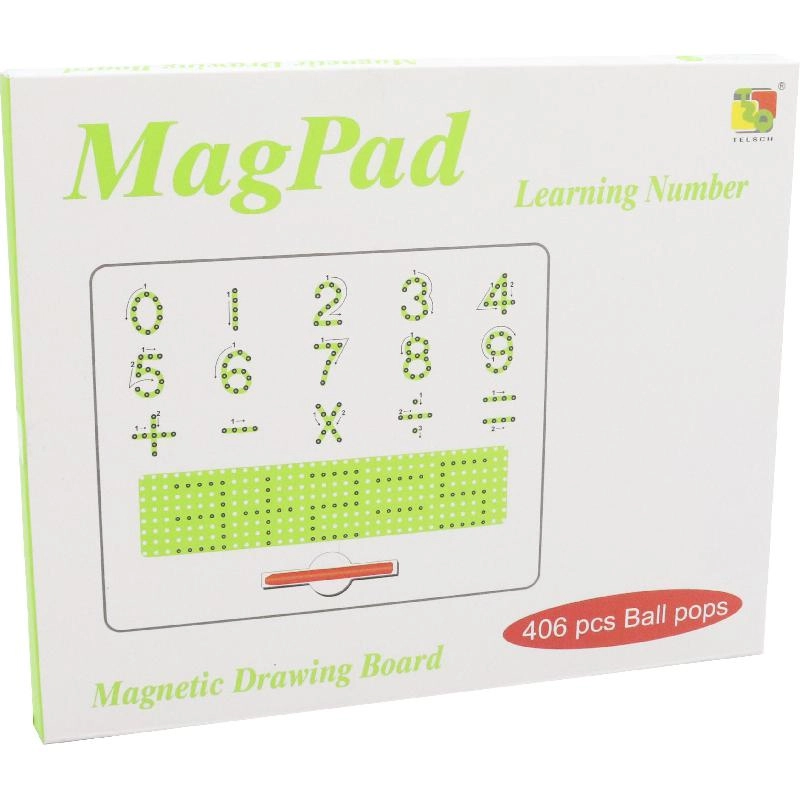 Non Branded Magnet English Numbers - 4 Years and Above