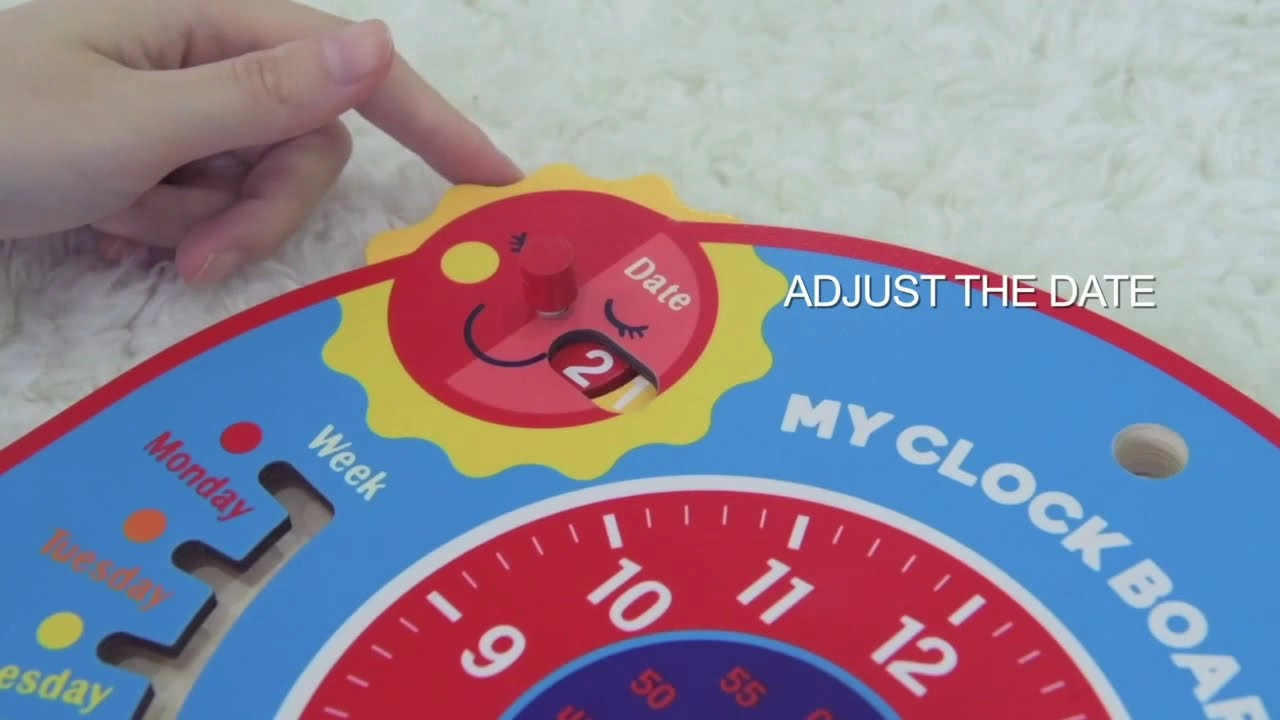 Clock Board - 3 + 1 pieces