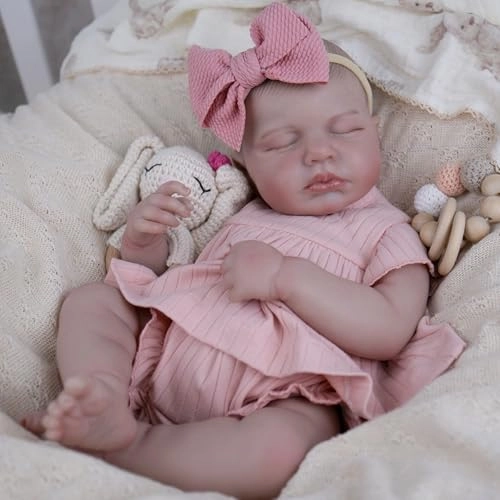 Reborn Baby Doll - 20 Inch Silicone Weighted Body Ages 3+