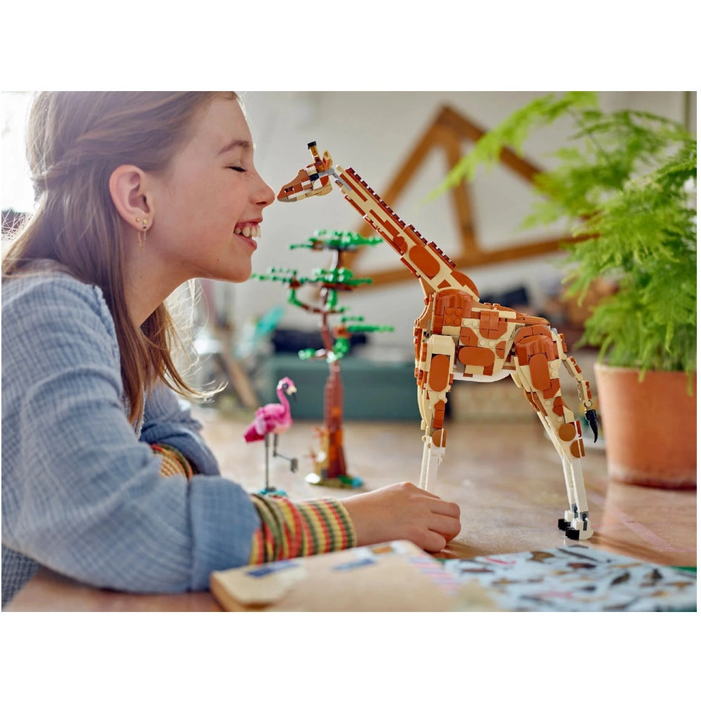 Wild Safari Animals (31150) - 3in1 Giraffe Gazelle Lion