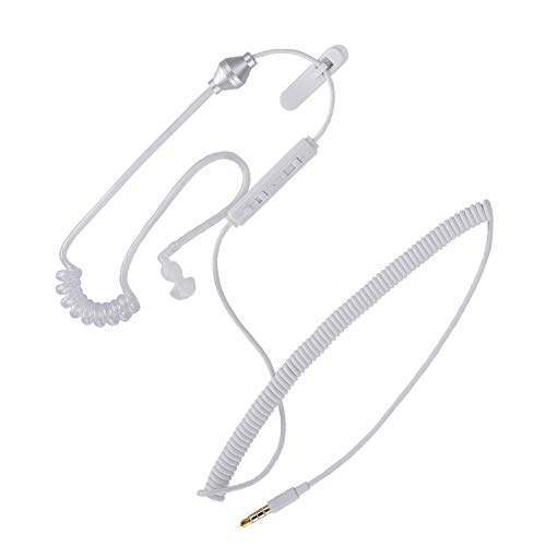 3.5mm Anti Radiation Monaural Air Tube Earpiece - Wired Earphone