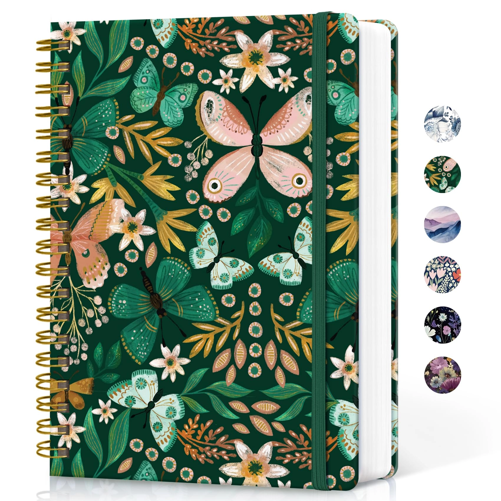 Spiral Notebook B5 Spiral - Lined 300 Pages