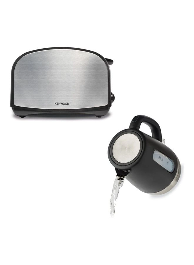 Kettle - 1.7 Litres 2200 W + Toaster - 900 W