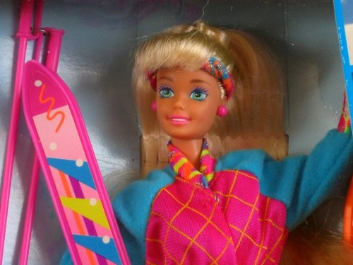 Barbie Winter Sport Doll - 11.5" Tall Skis Ages 3+
