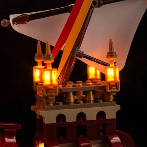 LED Light Set - Compatible with 76440 Triwizard Tournament: The Arrival 30 LEDs 5V