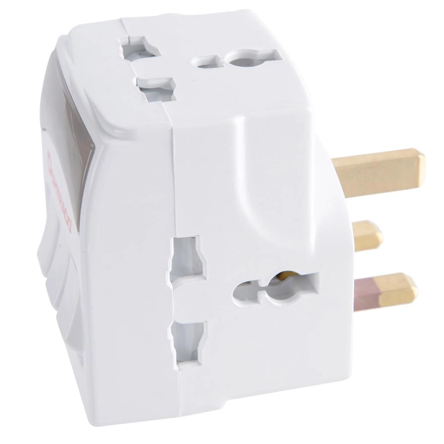 3-Way Universal Adaptor Plug - 15 Watt