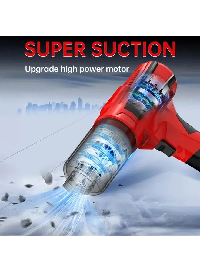 4-in-1 Wireless Handheld Vacuum Cleaner - 2000mAh