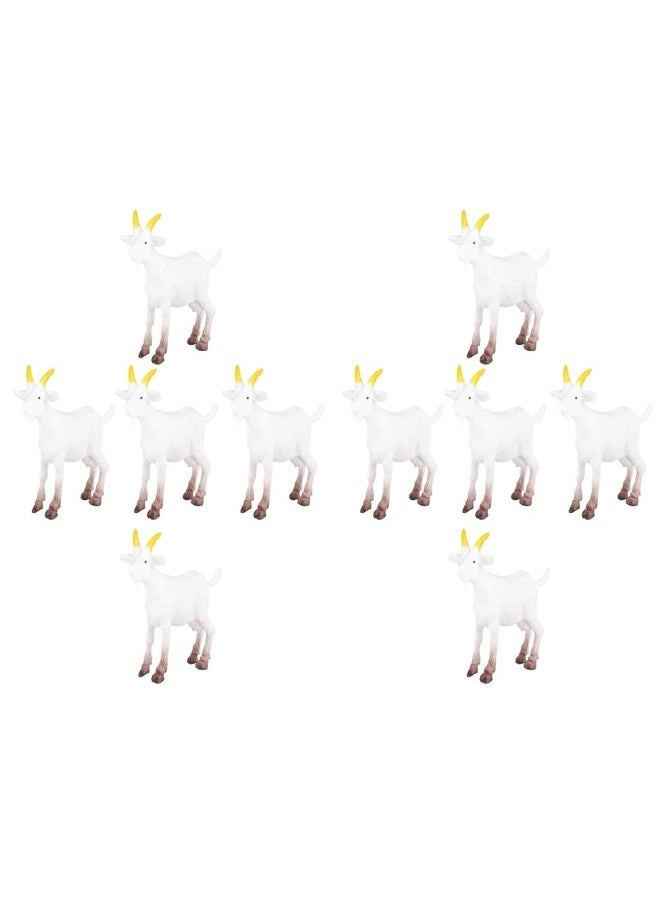 YARNOW Mini Goats Figurines - PVC