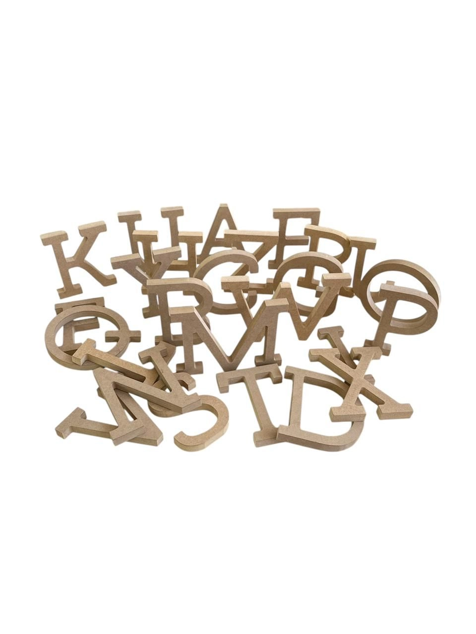 Standing Upper Case Letters - Suitable for 4 years and above 26 Pcs