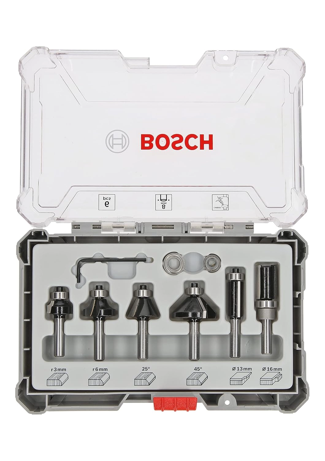 Trim & Edging Router Bit Set - 6 piece(s)