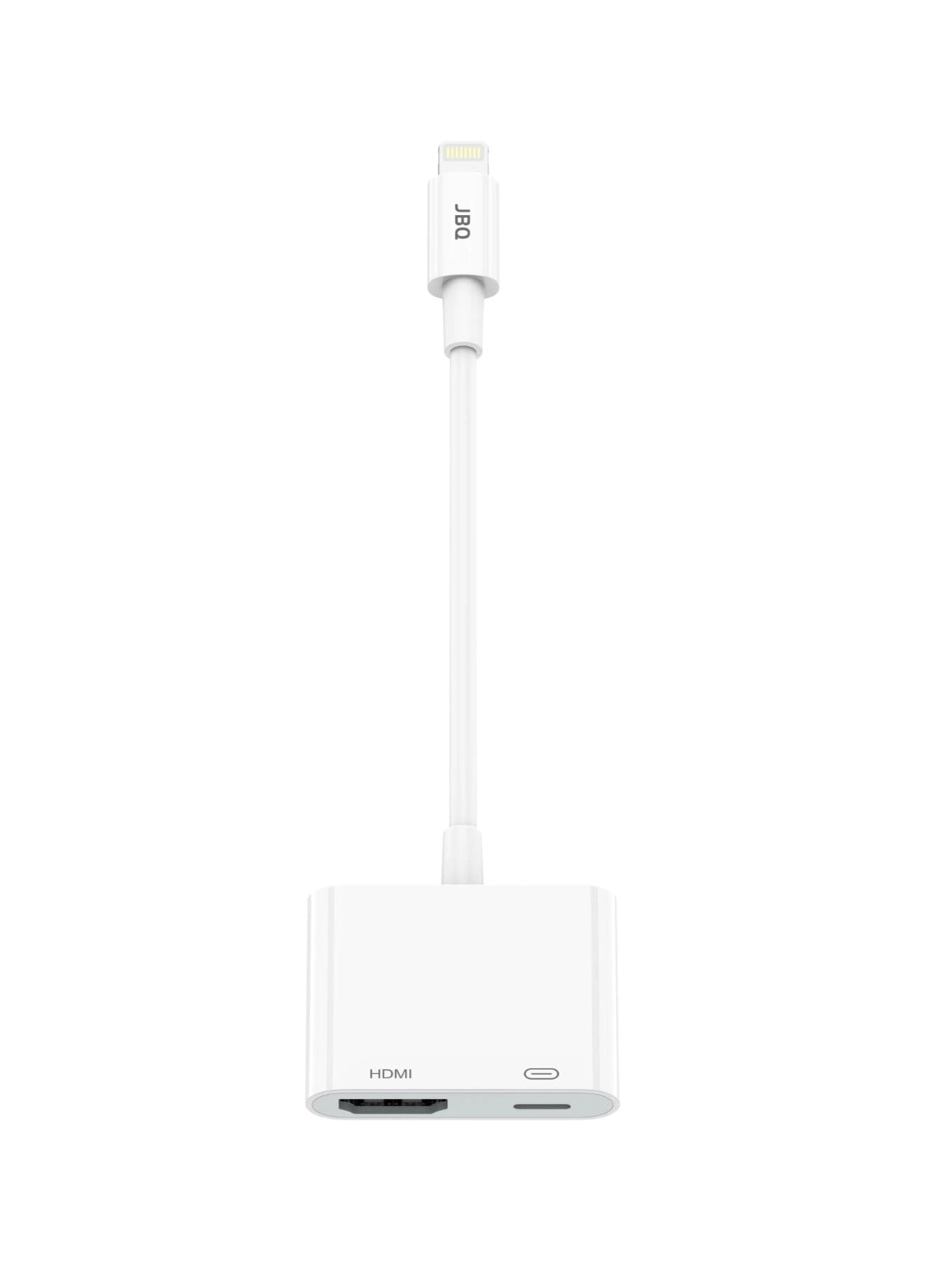 E ZONE LA-P9 Lightning To Lightning + HDMI Adapter Lightning to HDMI