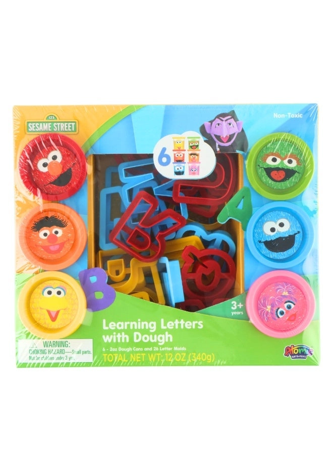 Learning Letters With Dough - 3+ 32 Pcs
