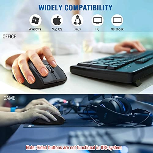 E-1010 Wireless Gaming Mouse - USB