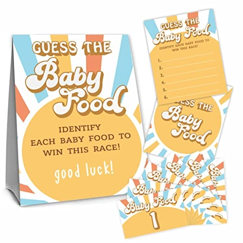Guess The Baby Food Party Game - 27 piece(s)