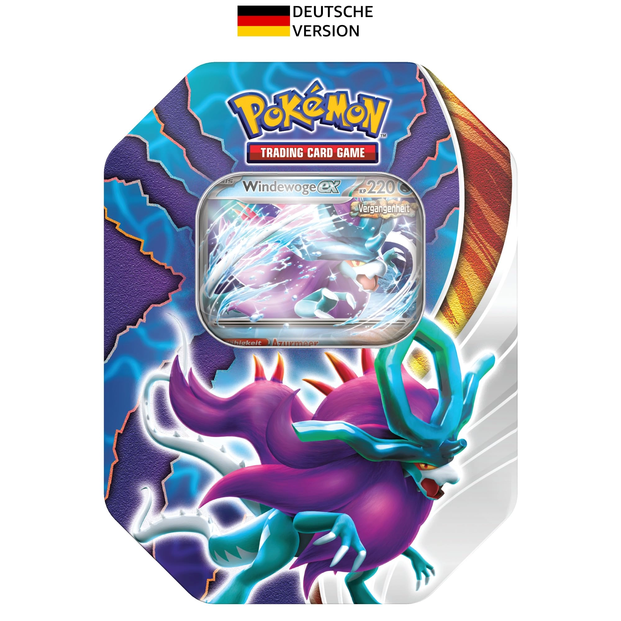 The Pokémon Company International Tin-Box Paradox Fates - 1 holographic promo card 4 booster packs
