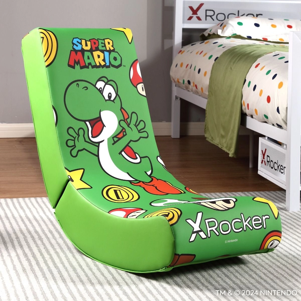 Nintendo Video Rockers Yoshi Power Up Edition - Gaming Chair