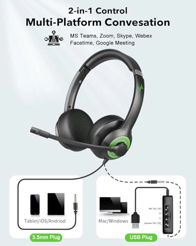 EH01 Wired Headset