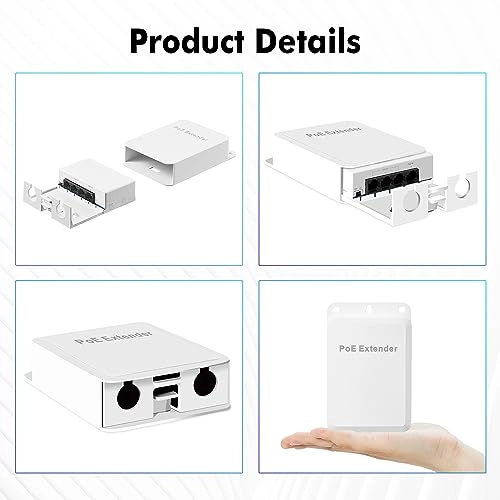 100M - 3 PoE Out 24W 44-57 Vdc IEEE 802.3 af/at 10/100Mbps 30W