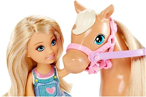 Chelsea Doll - Blonde + Pony - Pink Saddle