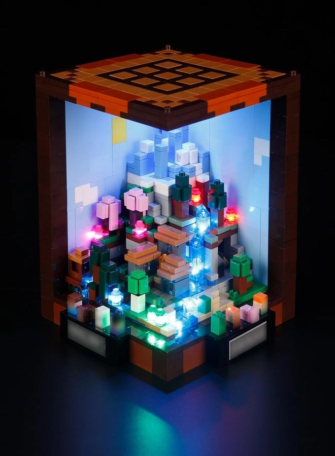 YEABRICKS LED Light for 21265 The Crafting Table